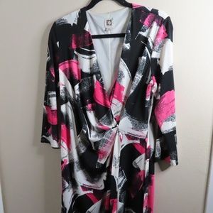 Beautiful Sexy Pink, Black & white Dress